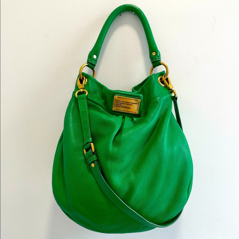 Vintage Marc Jacobs Hillier Hobo - Kelly Green